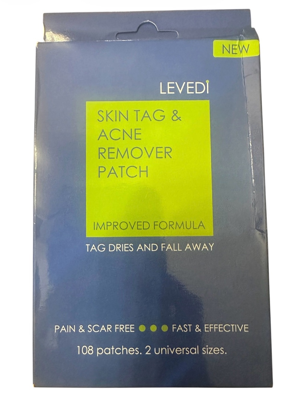 Levedi Skin Tag & Acne Remover Patch 108 patches, 2 sizes.